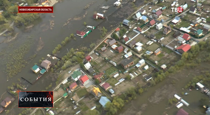 Наводнение в Новосибирской области 