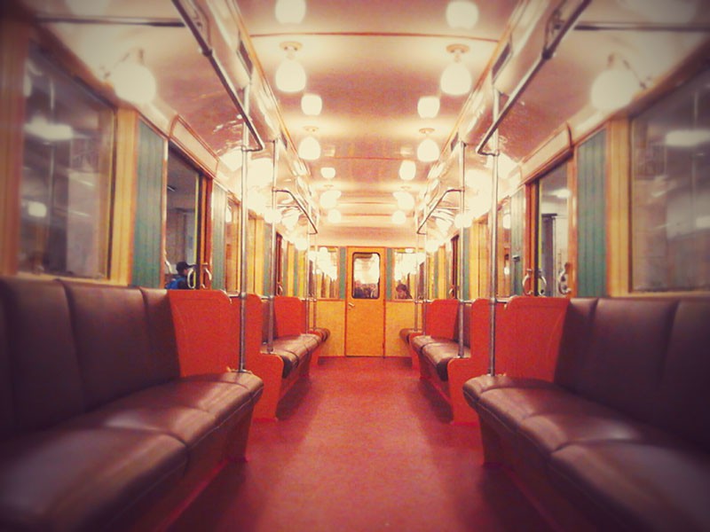 Парад поездов в Московском метро