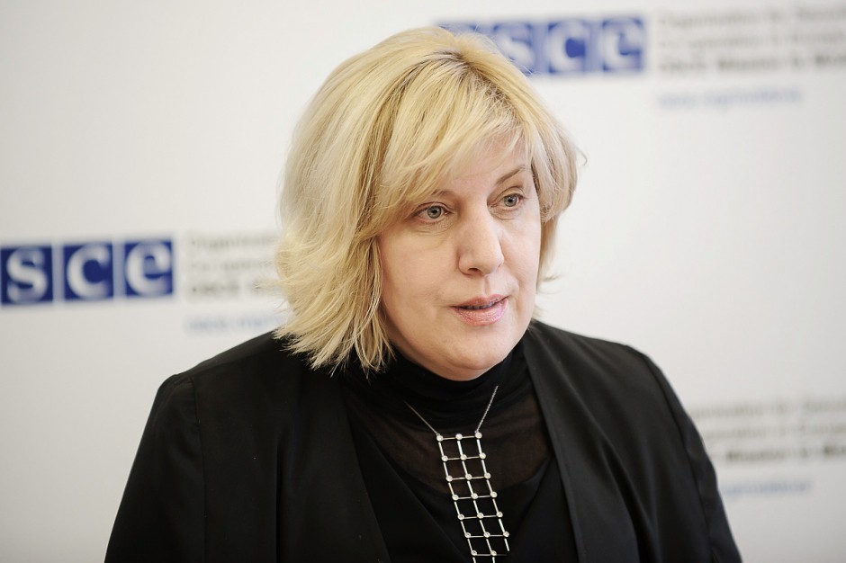 Представитель ОБСЕ по вопросам свободы СМИ Дунья Миятович