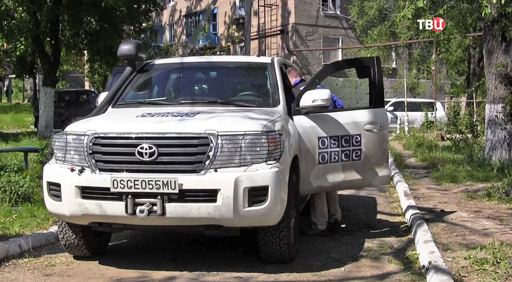 Наблюдатели ОБСЕ в Донбассе