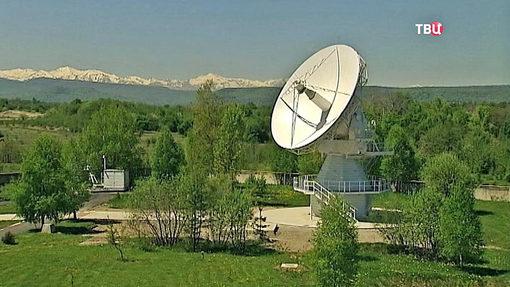 Радиотелескоп в Карачаево-Черкессии