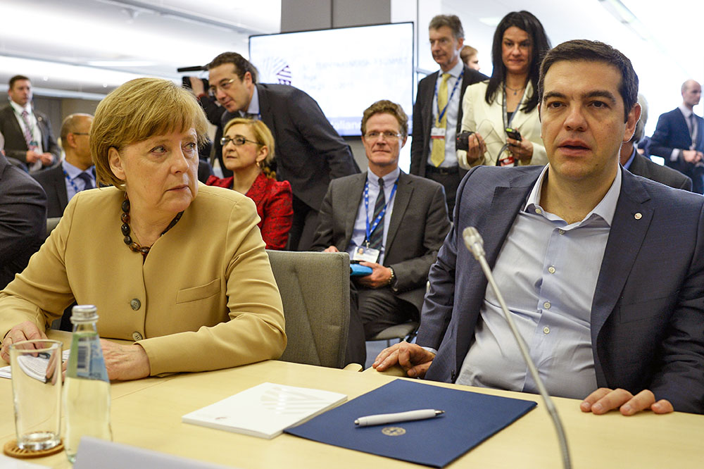 Канцлер Германии Ангела Меркель и премьер-министр Греции Алексис Ципрас