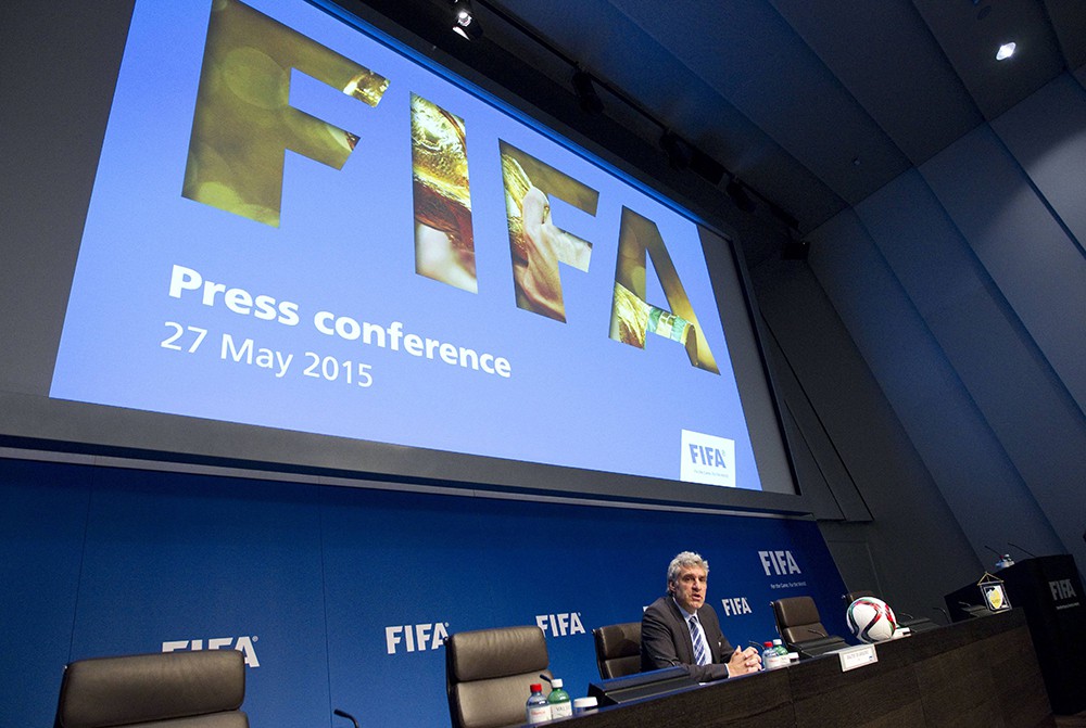 Пресс-конференция ФИФА 