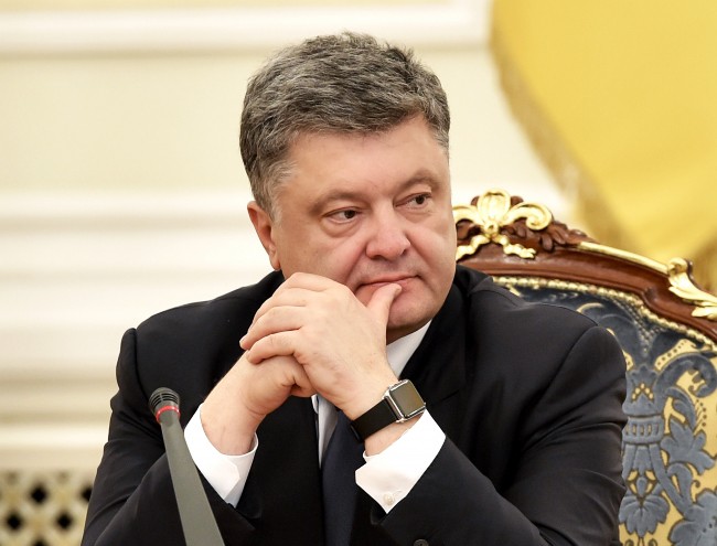 Президент Украины Петр Порошенко 