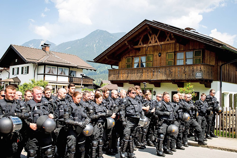 Усиление полиции Германии в преддверии саммита