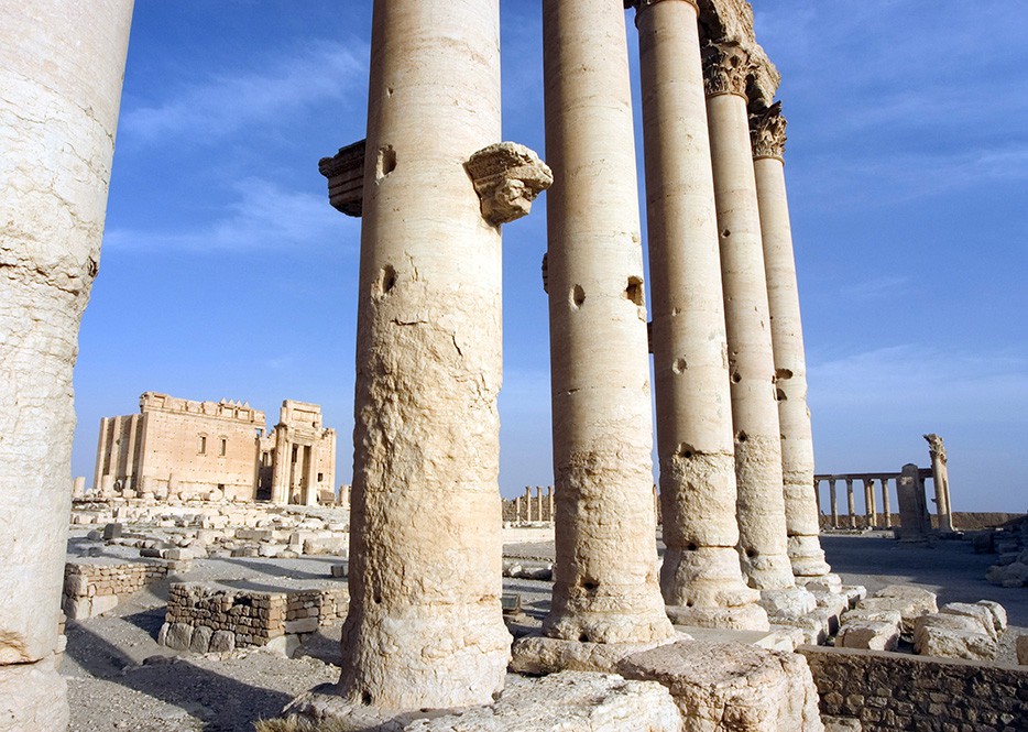 Древние колонны Пальмиры