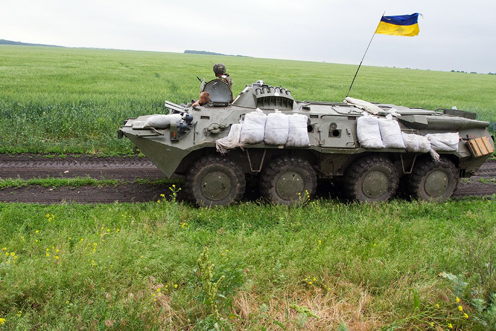 Военная техника украинской армии в Донбассе