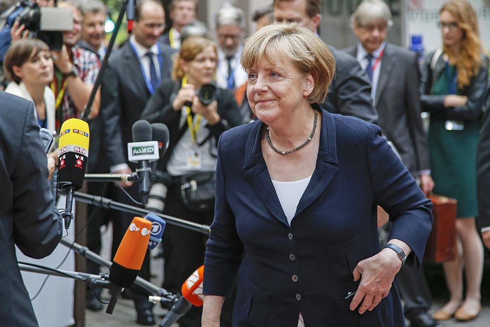 Канцлер Германии Ангела Меркель  