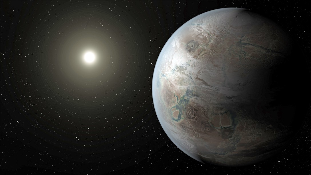 Модель планеты Kepler 452b