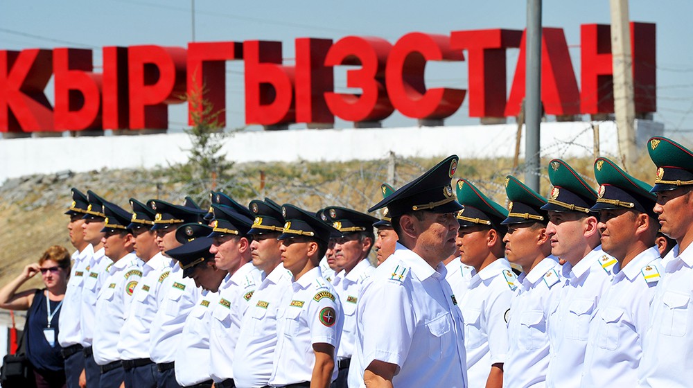 Военнослужащие Кыргызстата