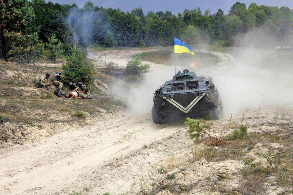 Украинские военная техника в Донбассе