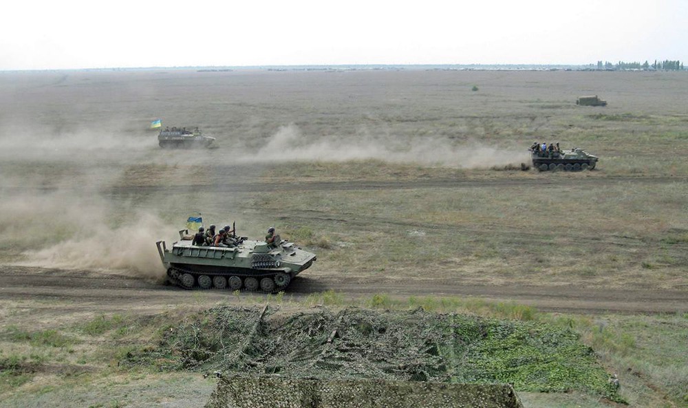 Украинская военная техника в Донбассе