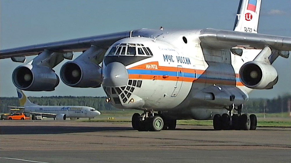 Спецборт МЧС Ил-76