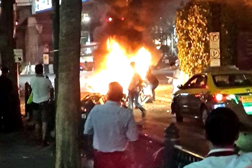 Взрыв в Бангкоке 