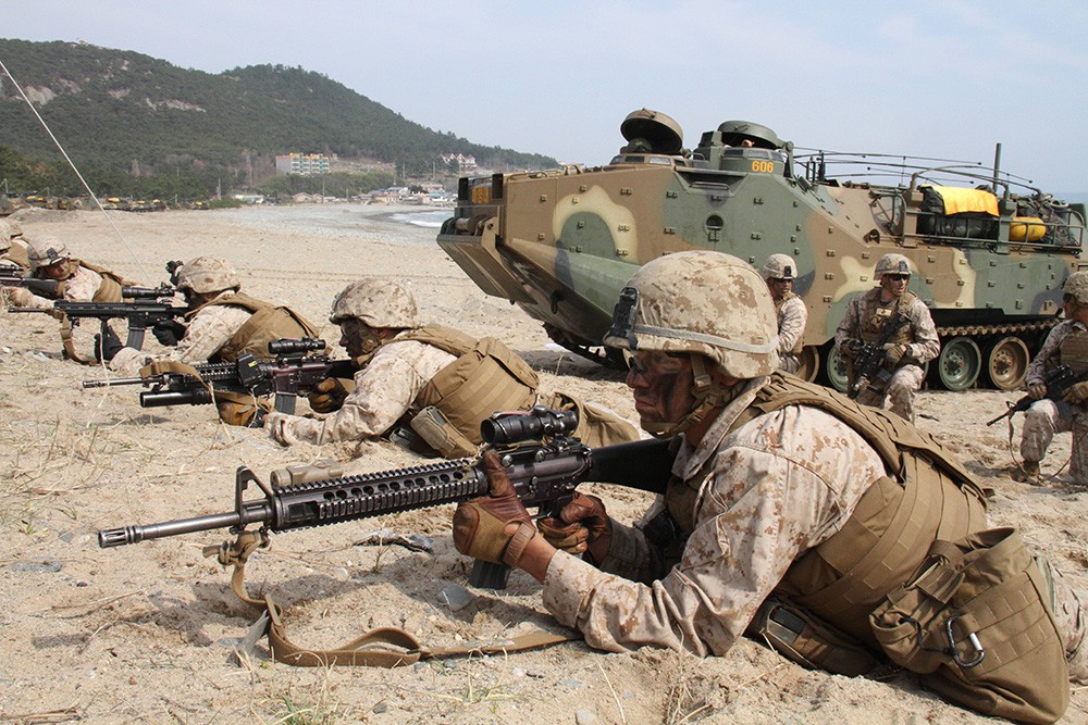 Совместные военные учения США и Южной Кореи