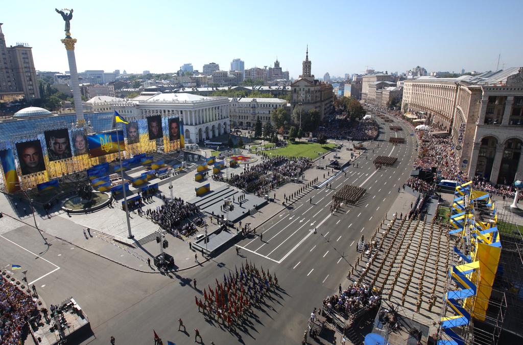 День независимости Украины в Киеве
