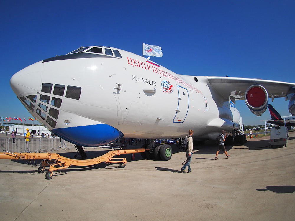 Самолет-лаборатория Ил-76 Центра подготовки космонавтов