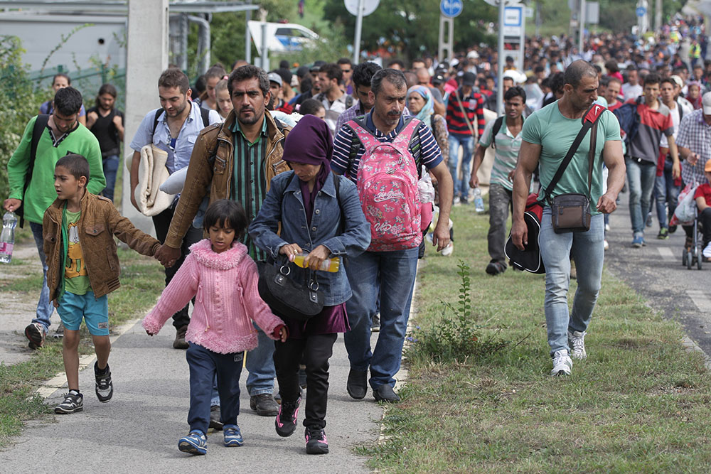 Мигранты в Европе 