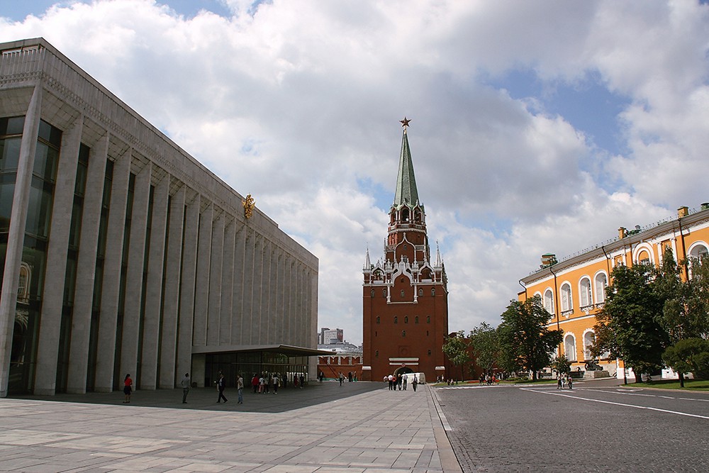 Троицкая башня Московского кремля 