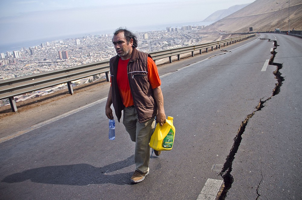 Последствия землетрясения в Чили 