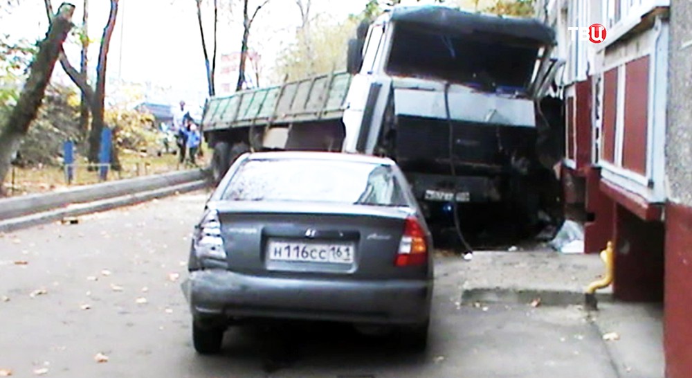 ДТП с грузовиком в Щелкове