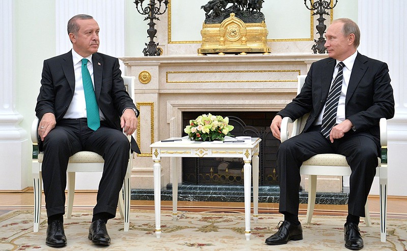 Переговоры Владимира Путина с Президентом Турции Реджепом Тайипом Эрдоганом