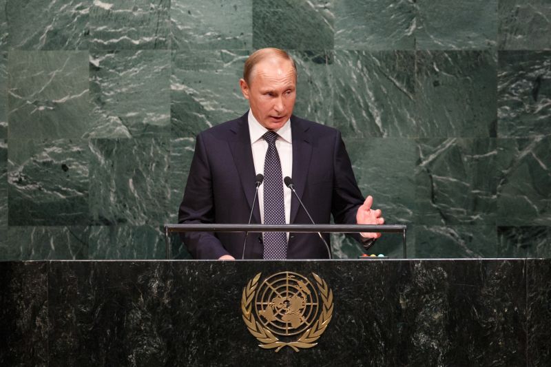 Владимир Путин на Генассамблее ООН