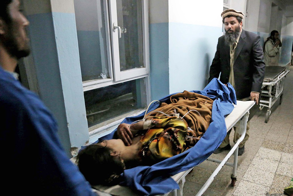 Пострадавший в больнице в Афганистане
