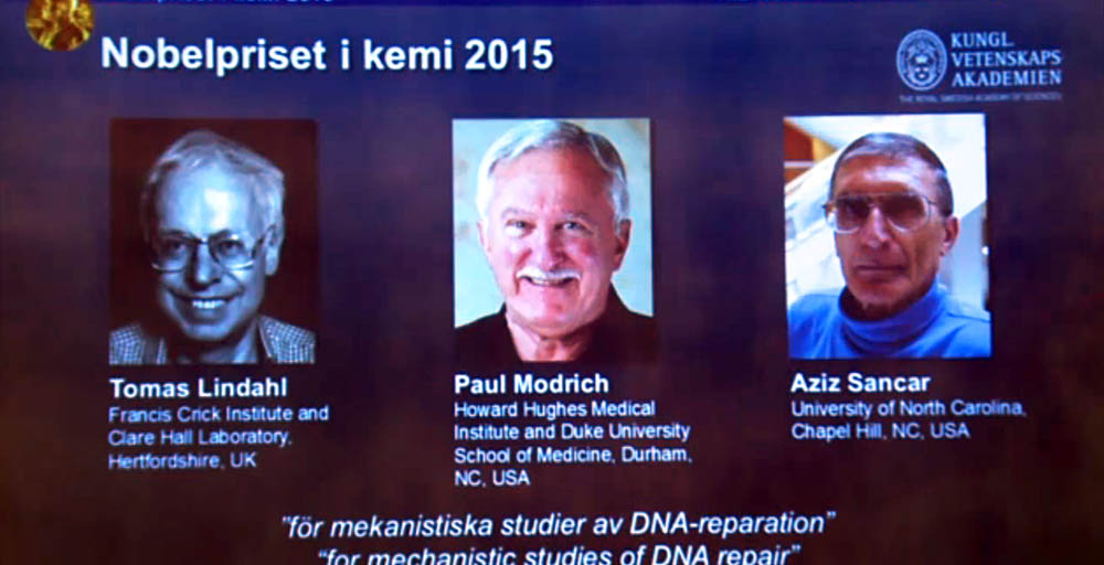 Объявление лауреатов Нобелевской премии по химии