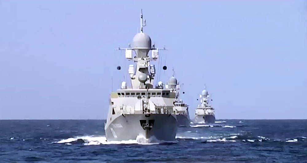 Корабли Каспийской флотилии ВМФ