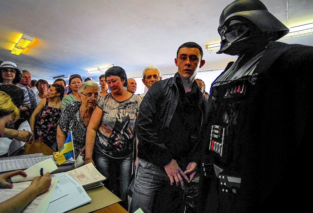 Дарт Вейдер лидер "Интернет-партии" на Украине