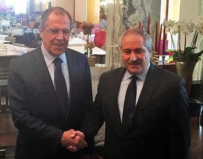Глава МИД России Сергей Лавров и министр иностранных дел Иордании Насер Джода