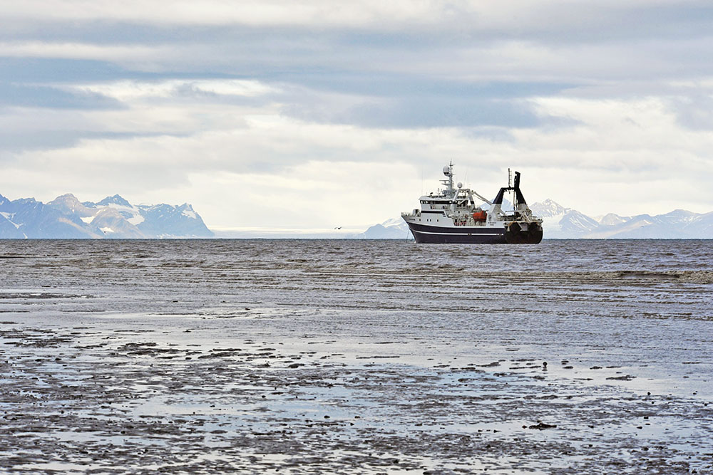 Траулер норвежское море