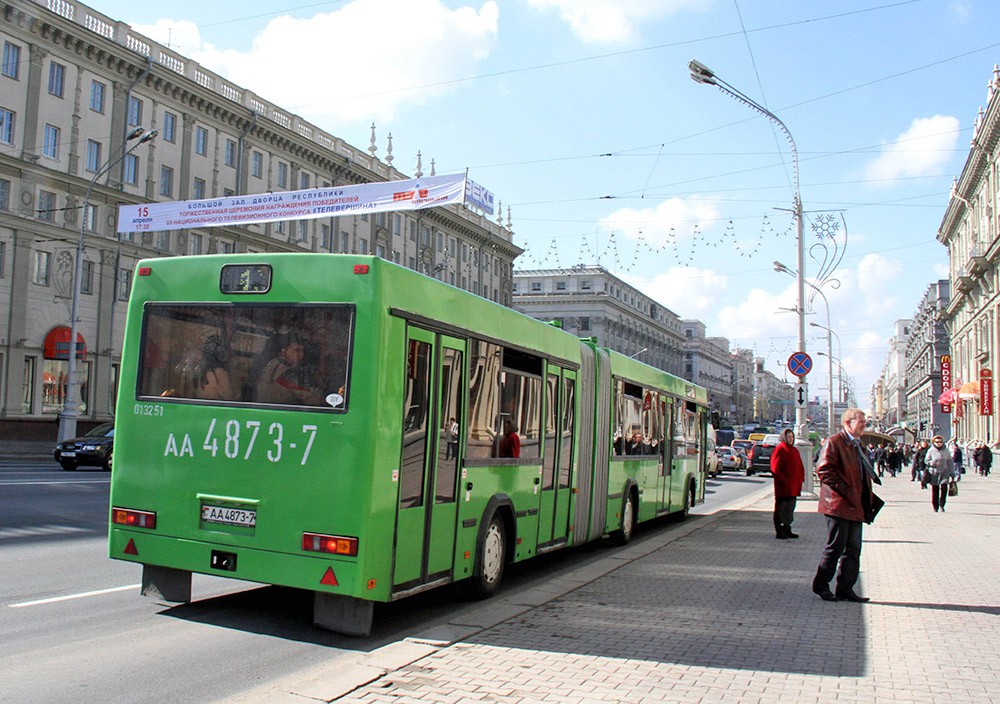 Автобус в Минске