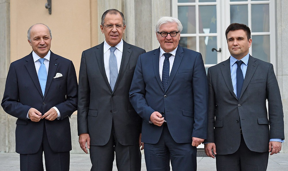Встреча министров иностранных дел стран "нормандской четверки"