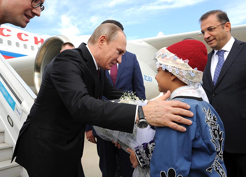 Президент России Владимир Пуин прибыл на саммит G20 в Турцию