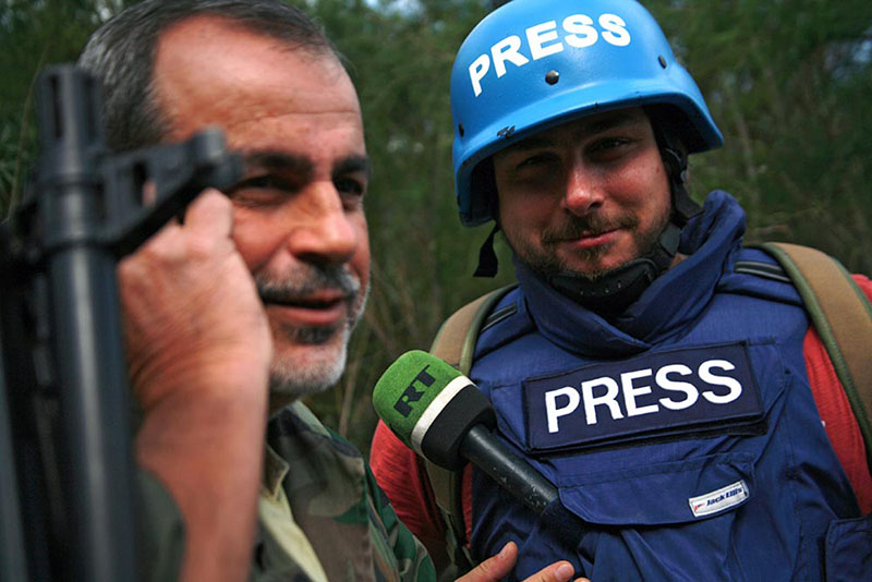 Корреспондент арабской редакции RT Саргон Хадая, попавший под обстрел в Сирии