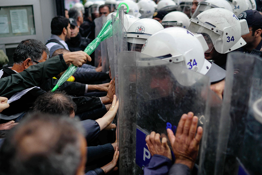 Акция протеста в Турции 