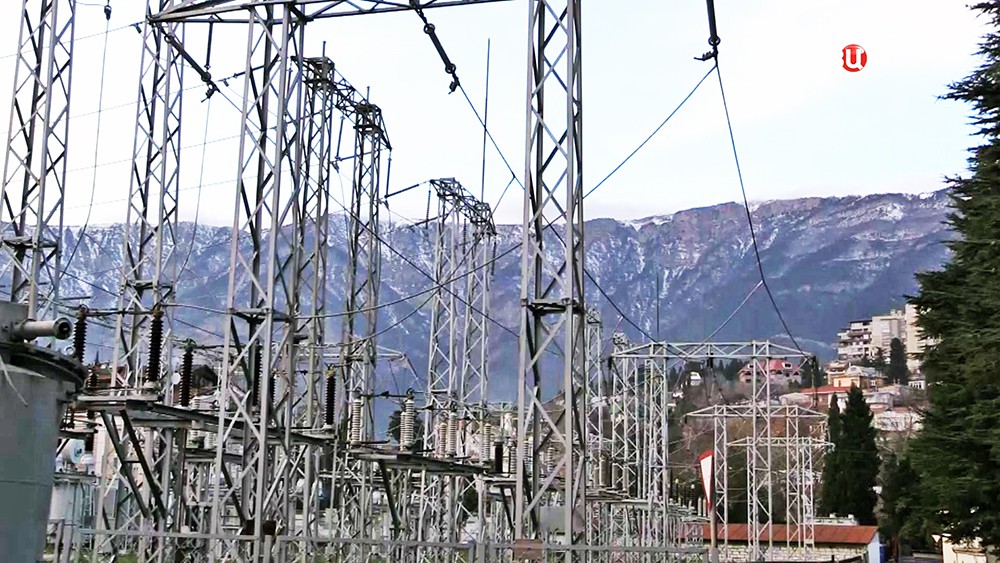 Электростанция в Крыму