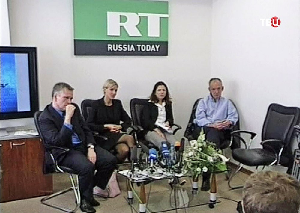 Начало вещания телеканала Russia Today