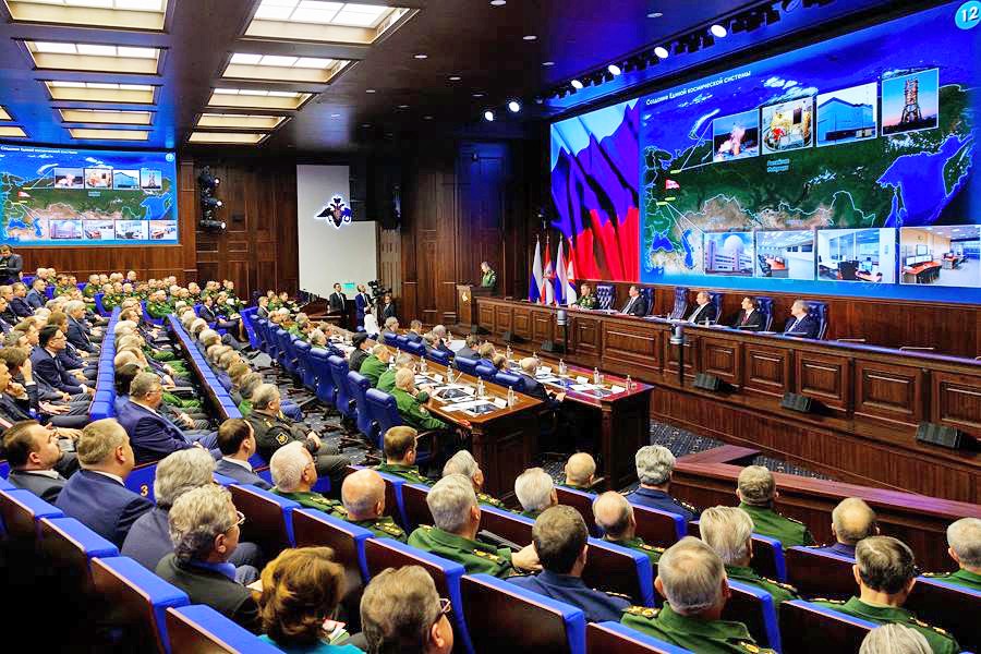 Расширенное заседание коллегии Министерства обороны России
