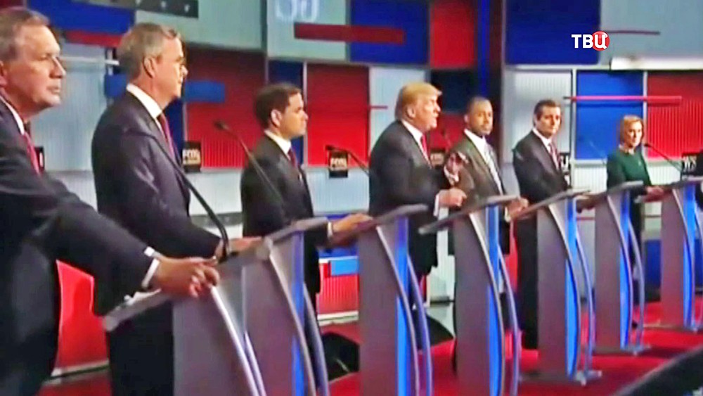 Политические дебаты кандидатов в президенты США