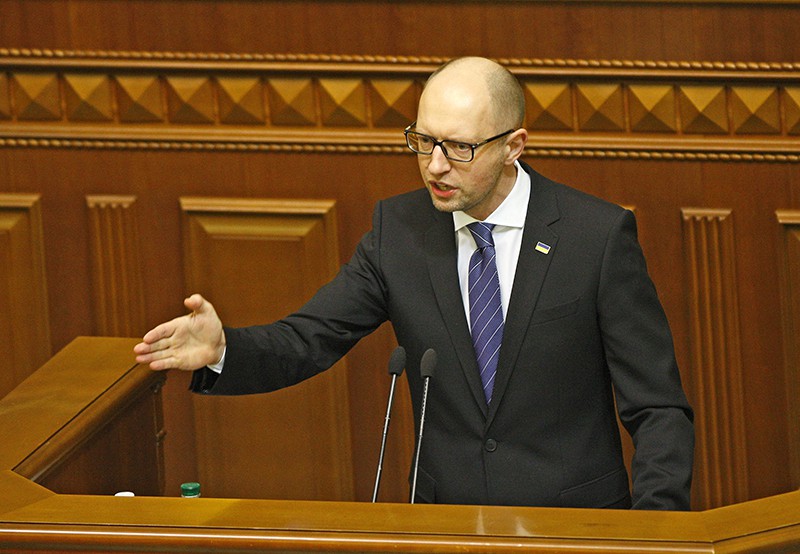 Премьер-министр Украины Арсений Яценюк 