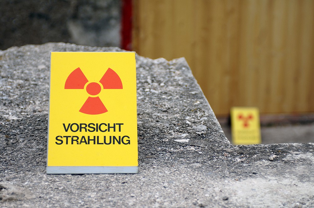 Предупреждение о радиации в Германии