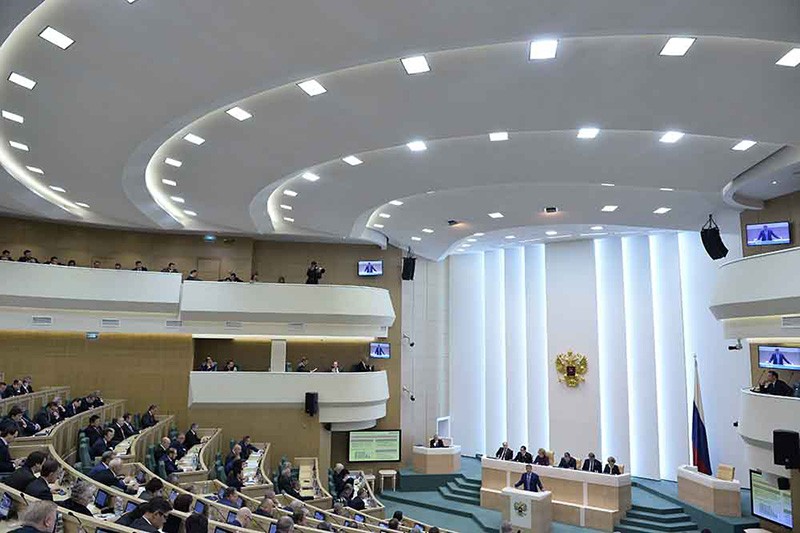 Пленарное заседание Совета Федерации Российской Федерации