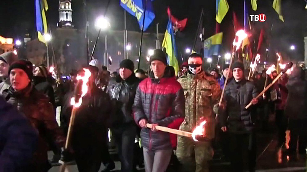 Марш украинских националистов