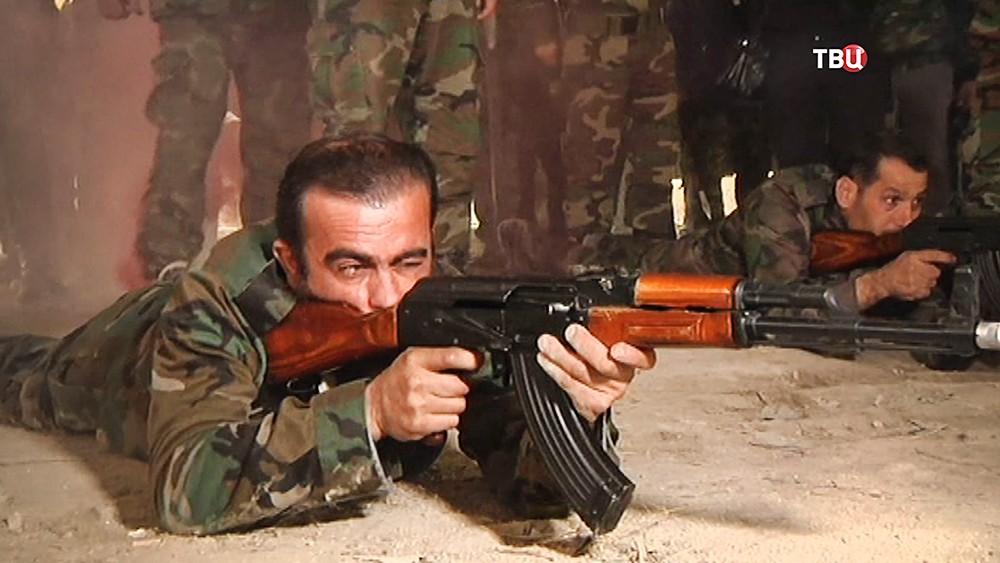 Набор в народную армию Сирии