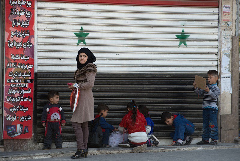 Дети на улице Дамаска