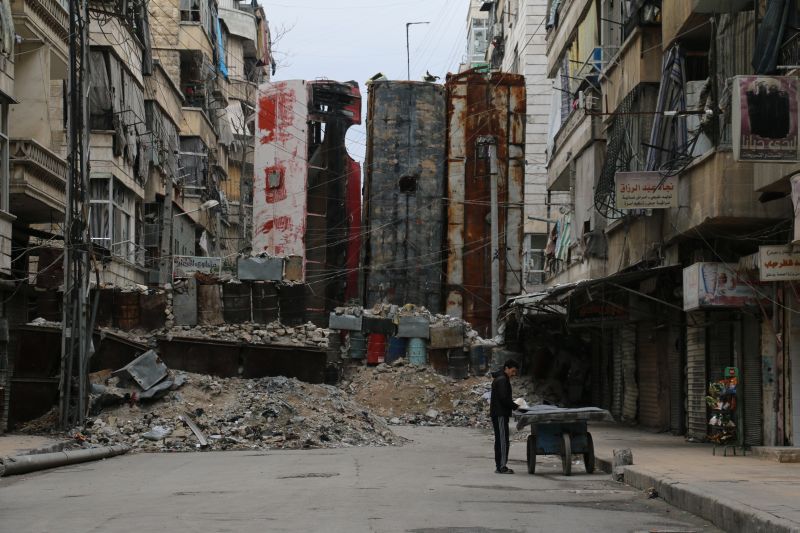 Руины Алеппо