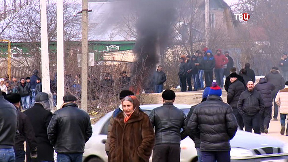 Столкновения цыган с полицией под Тулой